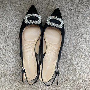 Adrienne Vittadini Satin Heels